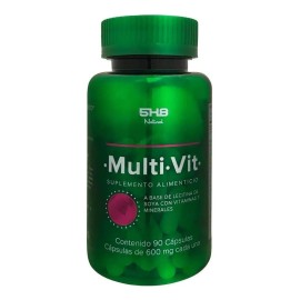 5h8 Multivitamínico 90 Cápsulas Mezcla Vitaminas Y Minerales Sabor Sin sabor