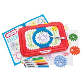 Silverlit - SPIROGRAPH Junior - Creative Set - Activity Set - 80 Designs - Includes 4 Classic Spirograph Wheels - Create Geometric Figures - From 3 Years