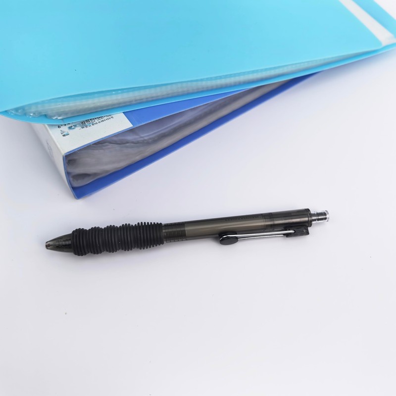 Fengtaiyuan ZS038P6, 6 Count, 0.38mm, Retractable Gel Ink Rollerball Pens