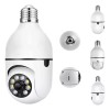 Camara Cámara Foco De Seguridad Wifi Visión Nocturna