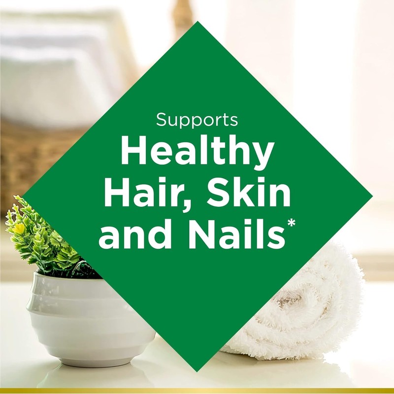 Nature's Bounty Biotin 10000 mcg, Supports Healthy Hair, Skin and