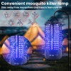 KKSQ Rechargeable UV Bug Zappers Electronic Mosquito Zapper Outdoor Indoor