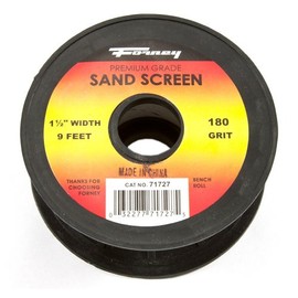 Forney 71725 Sand Screen, 80 Grit, 1-1/2-Inch-by-9-Foot Roll