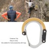 Carabiner Clip Outdoor Tactic Clasp Multifunctional Aluminium Alloy M Size