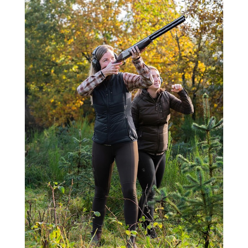 Deerhunter Lady Reinforced Tights Art Green, Green