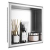 Agabok Shower Niche, 12" x 12" Bathroom Niche, Stainless Steel