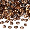 288PCS Art Nail Rhinestones non Hotfix Glue Fix Round Crystals