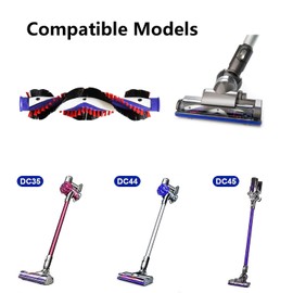 Moupaa Main Roller Brush Replacement for Dyson DC35 DC44 DC45 DC43 Handheld Vacuum Cleaner with Cleaning Brush, Part NO.920929-01