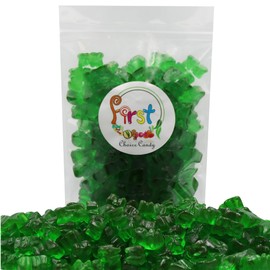 FirstChoiceCandy Gummy Bears (Green Apple, 5 Pound (Pack of 1))