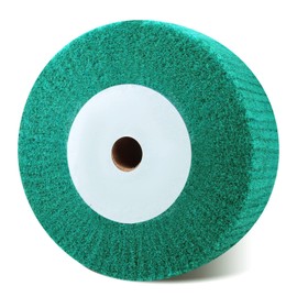 6 Inch Polishing Wheel 240 Grit, Tight Weave Tough Mini Bench Grinder Wheels,Perfect for Buffing Out Nicks and Scratches on Golf Clubs Metal Copper, 2" Thicknessfor 0.8" Arbor (Green)