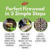 THE MINGO Marker Firewood Measuring Tool - Chainsaw Firewood Marking