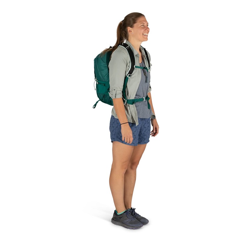 Osprey Tempest 20L Women's Hiking Backpack with Hipbelt, Jasper Green,
