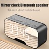 Portable Mini Voice Broadcast Alarm Clock with Wireless Bluetooth Card