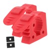 KOMBIUDA 2pcs Adjustable Rubber Clamp for Mounting Tools Quick Release
