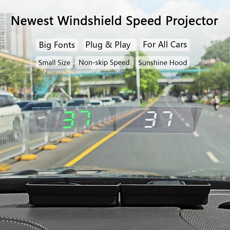 CLSSLVVBN Universal HUD Head Up Display Head Up Display Speedometer