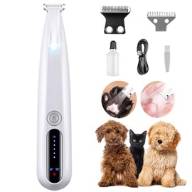 2026 New Pet Precision Trimmer, Dog Paw Trimmer with LED Light, Ultra Quiet