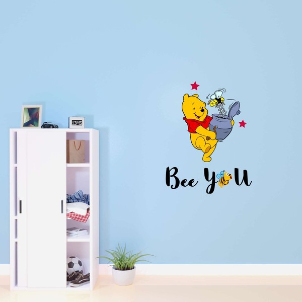 Babies Bee You Cute Cartoon Wall Decal Decoration Bee You