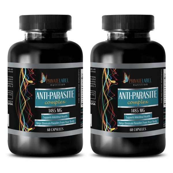 Goldenseal Root - ANTI-PARASITE COMPLEX - Detox Your Body Pills - 2 Bottles