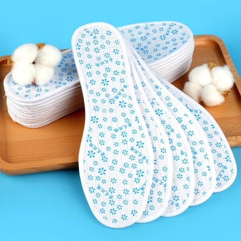 Fragrant Insoles, Deodorizing Insoles, 4 Pieces, Soft Feet and Feet