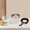 Portable Electric Hot Pot with Foldable Handles, Non-stick Frying Pan,