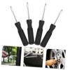 Mikinona Auto 4pcs Tire Repair Plugs and Patch Tool Car