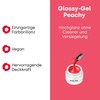 Emmi Nail Glossy-Gel Peachy, LED UV Nail Polish, High Coverage