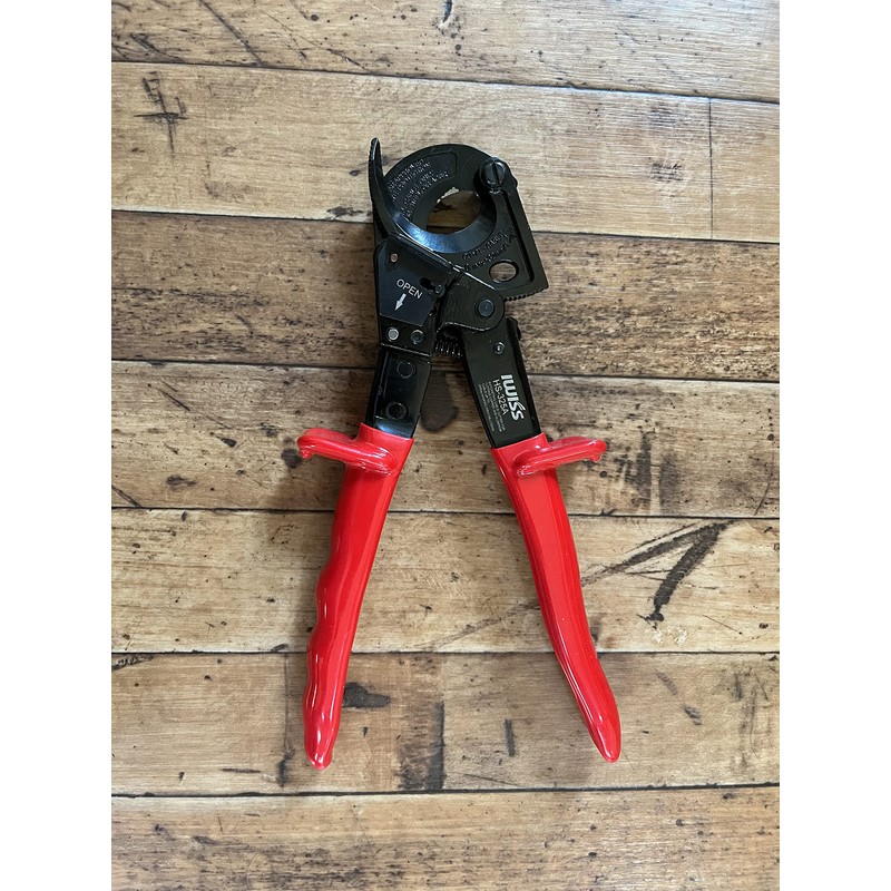 アイウィス(IWISS) ラチェット 太物 ケーブルカッター 電線サイズ240sqまで HS-325A