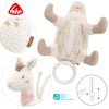 Fehn 058062 Lama Maya Music Box, Cuddly Music Box with