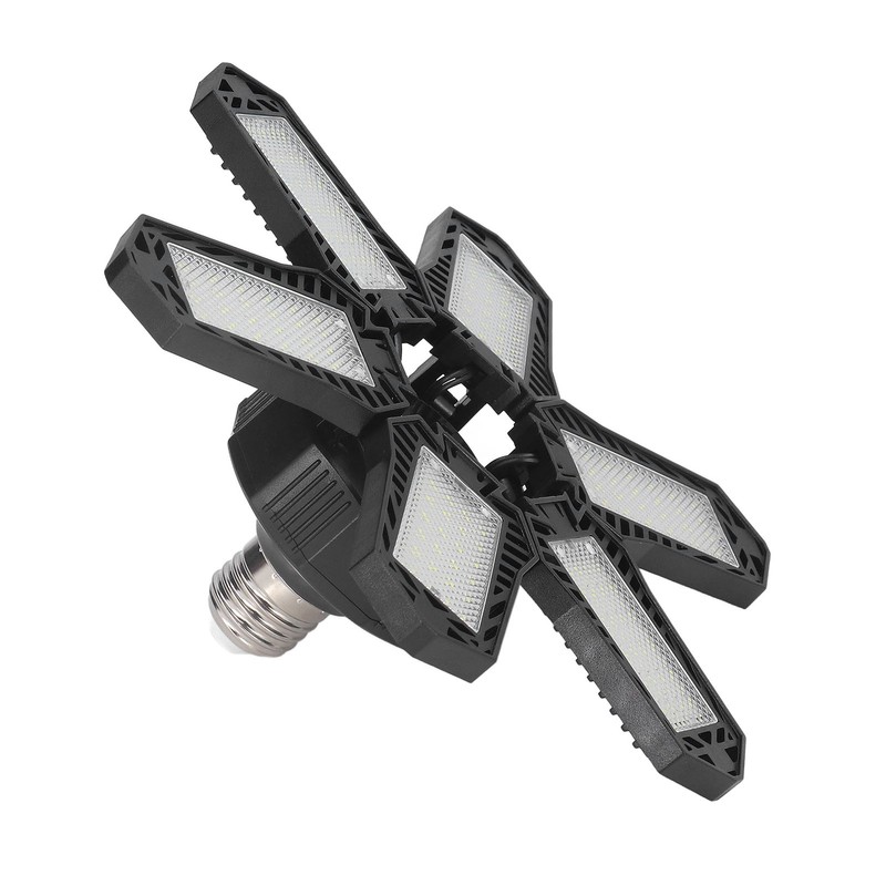LED Garage Light 1800LM 24W 6 Leaf Foldable Good Heat