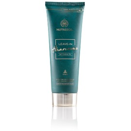 NUTREEOIL Leave-In Hair Cream 200 ml | For Curls and Straight Hair | With Cacay Oil | Intensive Moisture | Easy to Comb | Anti-Frizz | Vitamin E | Vegan