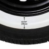 PORTAWALL 8 inch Rims White Wall tire Portawall Topper Rubber