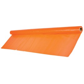 Orange Tablecloth Roll 1Mil 100 Ft X 40 In
