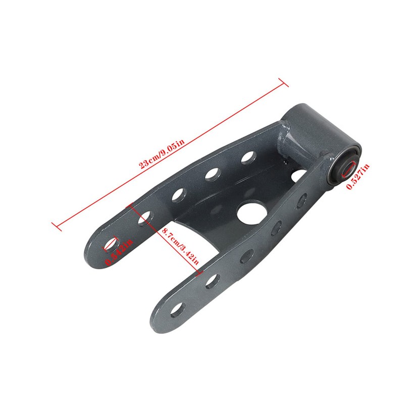 SEBLAFF 2-3 Inch Rear Lowering Drop Shackle Kit Replacement for
