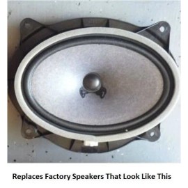 Custom Install Parts Front Door Speaker Adapter Spacers Rings Fits Toyota Camry 4Runner 2003-2022