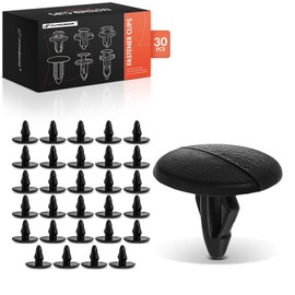 A-Premium 30 PCS Hood Insulation Car Retainer Fastener Push Pin Clipsingle Head Compatible with Ford Probe 1989-1992 Mazda MX-6 MX6 1988-1992 - for 6mm