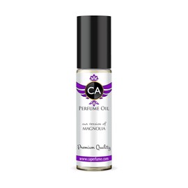CA Perfume Originals Magnolia Unisex Fragrance Oil Floral Scent Long Lasting Perfumes for Women & Men Travel Size TSA Ready Mini Parfum Body Oil Roll-on 0.33 Fl Oz 10ml