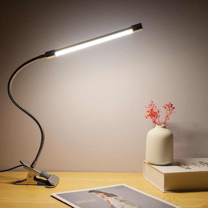 Foldable Table lamp Clamp Clip Desk Lamp DC5V 10W 36