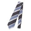 SHIPS 118232560 Men's Necktie, SUNAGO/REPP Wide Stripe Necktie, Light blue3