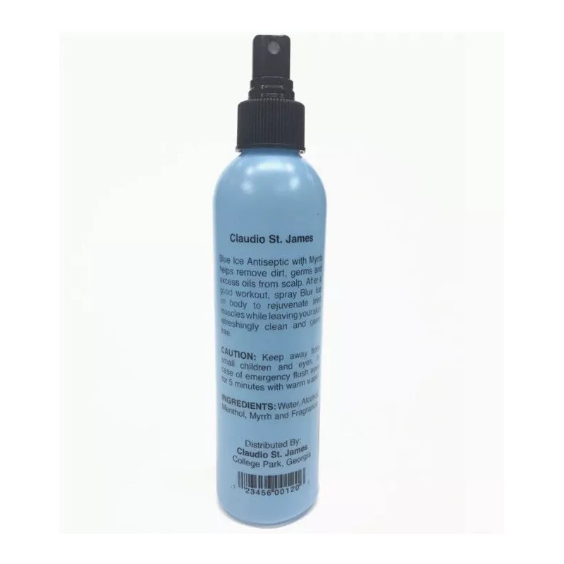 Claudio St James Hair Care Products (Blue Ice Spray)