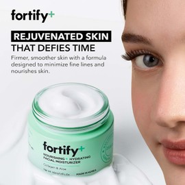 Fortify Skincare Fortify+ Natural Bacteria Combate Cuidado de la Piel - Hidratante Facial - Hidrata y revitaliza la piel Protege e hidrata Belleza limpia Hecho en Corea – 50 ml