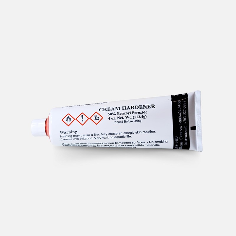 Red Cream Hardener 4oz (Ounces) (Bulk Packaging) Great for Stone