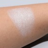 ISMINE Single Eyeshadow Powder Palette Shimmer Pearl White, High Pigment,