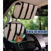 Semi-Rigid Car Sun Visor Organizer, Molle Panel Vehicle Storage with