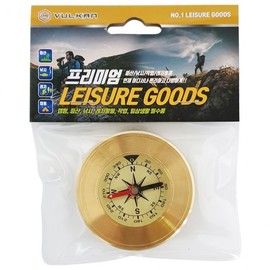 Daishin Gold Compass (J57) Portable Compass for Mountaineering Orientation measurement