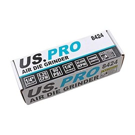 US PRO Tools 1/4" Air Die Grinder Composite Body, Grinding Tool 8424