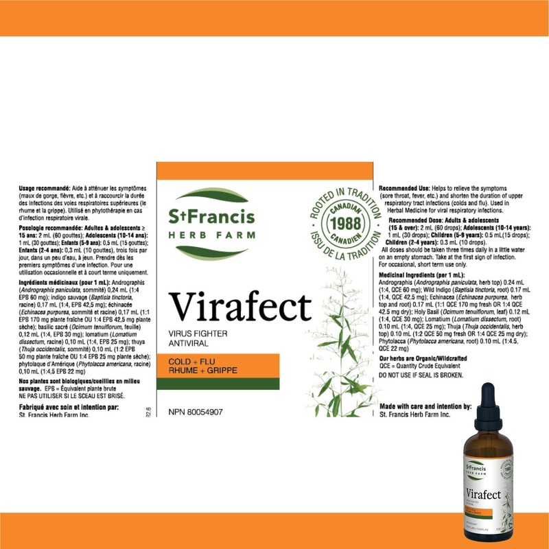St. Francis Herb Farm Virafect - Immunity Booster Herbal Supplement