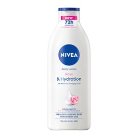NIVEA Rose Touch 48 H Moisturising Body Lotion with Argan Oil for Normal and Dry Skin 400 ml