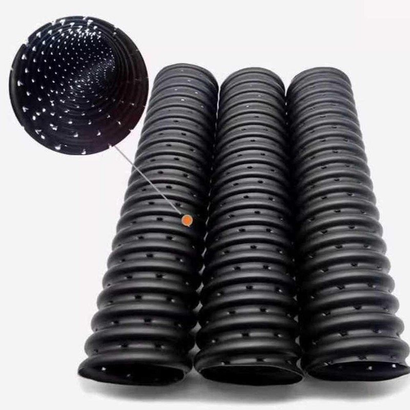 하수관료 오수관 PVC 빗물 65mm 하수 유공관 커버 50mm 직경