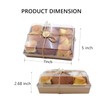 ToppYuanZea ToppYuanZea 40 Pack Paper Charcuterie Boxes with Clear Lids,