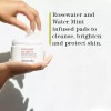 Rosewater 이것은 운송 중에도 흔적 없이 작동합니다 로즈워터 민트 인퓨즈드